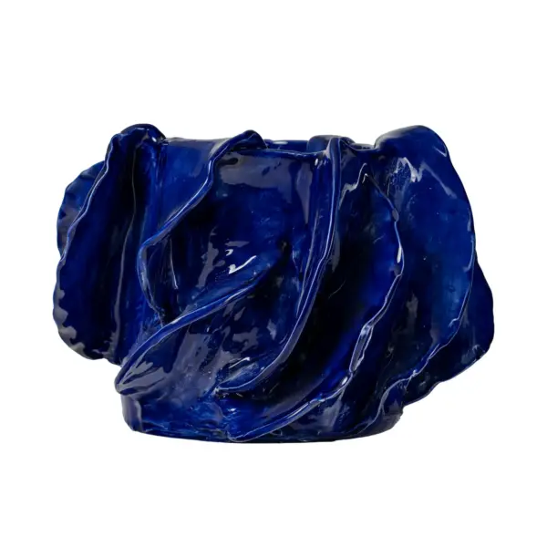 Blue Ceramic Vase