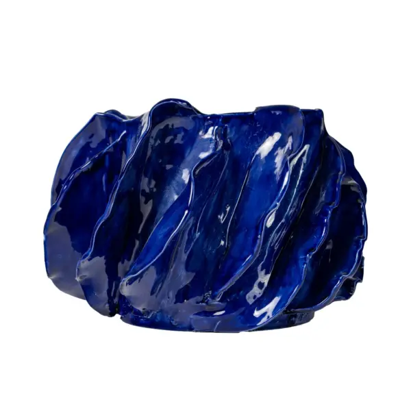 Blue Ceramic Vase