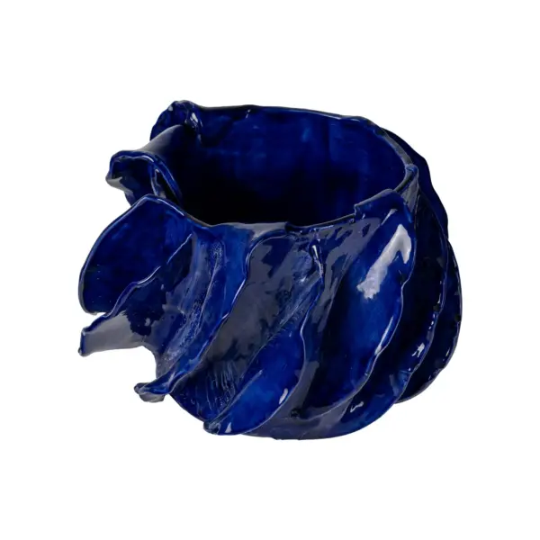 Blue Ceramic Vase