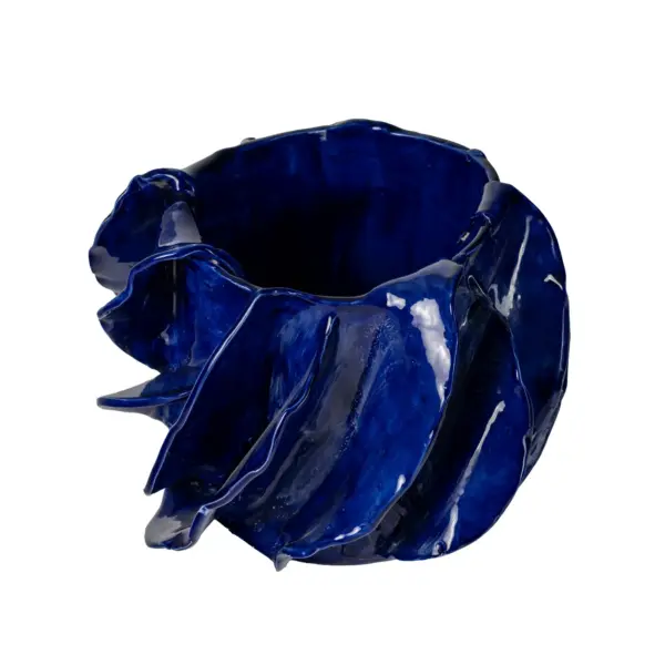 Blue Ceramic Vase