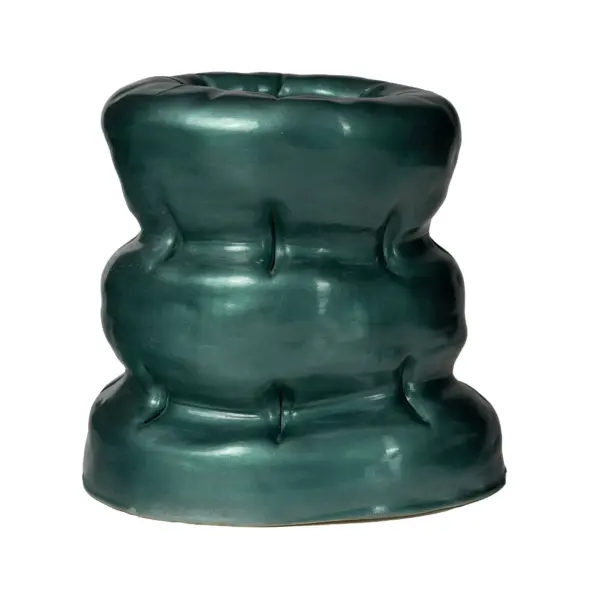 Curved Ceramic Vase