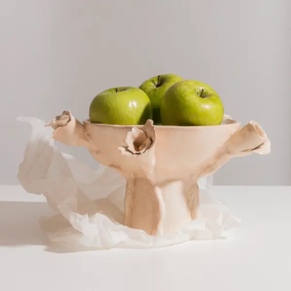 Spaced Floral Bowl