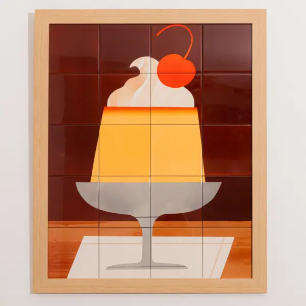 Cherry Cake Art Frame