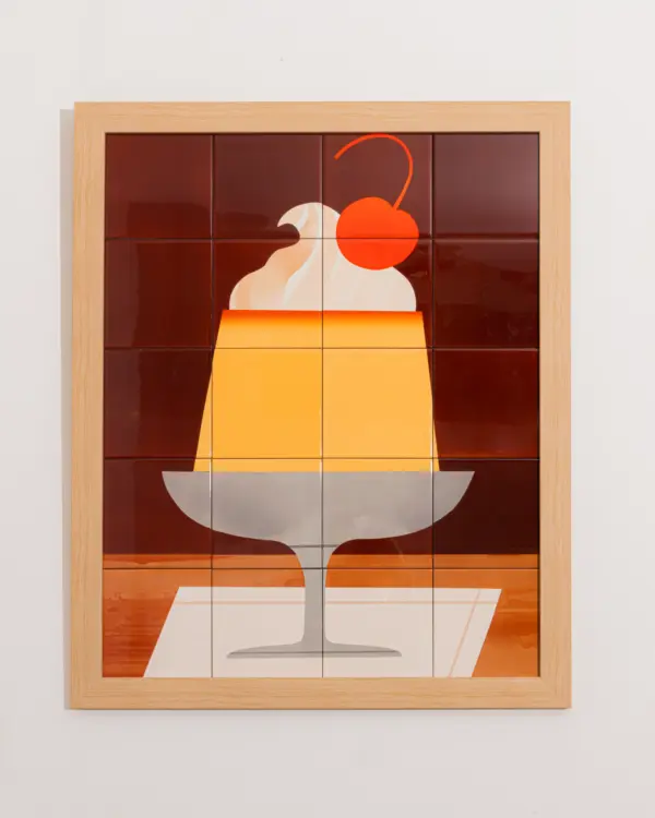 Cherry Cake Art Frame