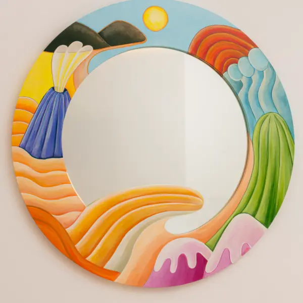 Round Wall Mirror