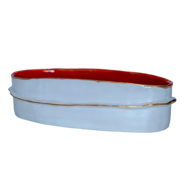 Ivory Oval Plate