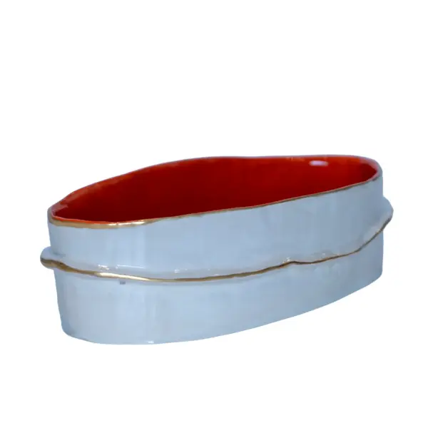 Ivory Oval Plate