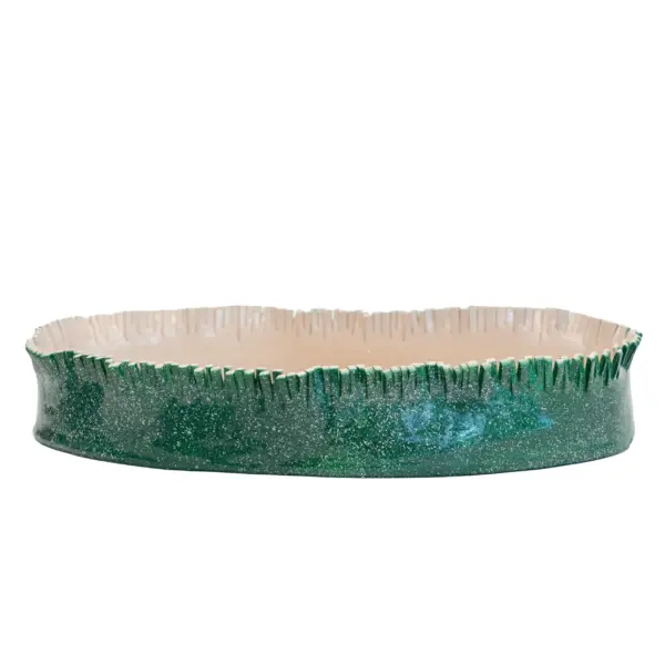 Oblong Ceramic Bowl